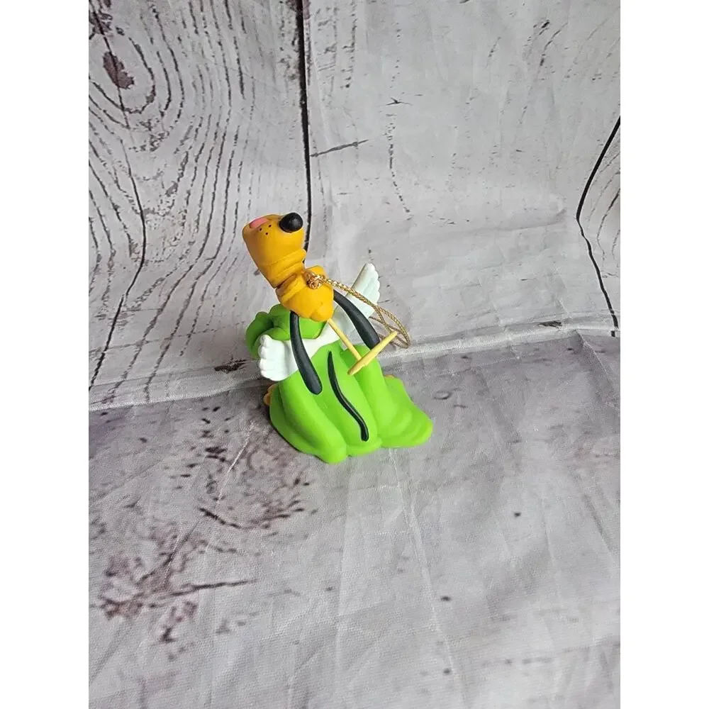 Vintage Christmas Disney Angel Pluto Singing Holiday Tree Ornament